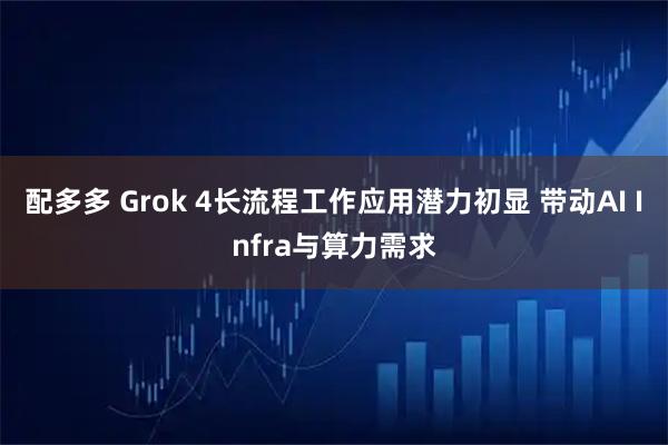 配多多 Grok 4长流程工作应用潜力初显 带动AI Infra与算力需求